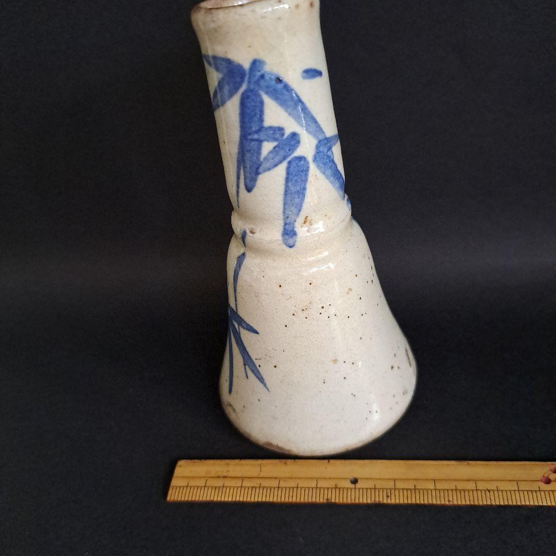 江戸中　骨董　超希少　徳利　幻の龍野焼き ベル型徳利