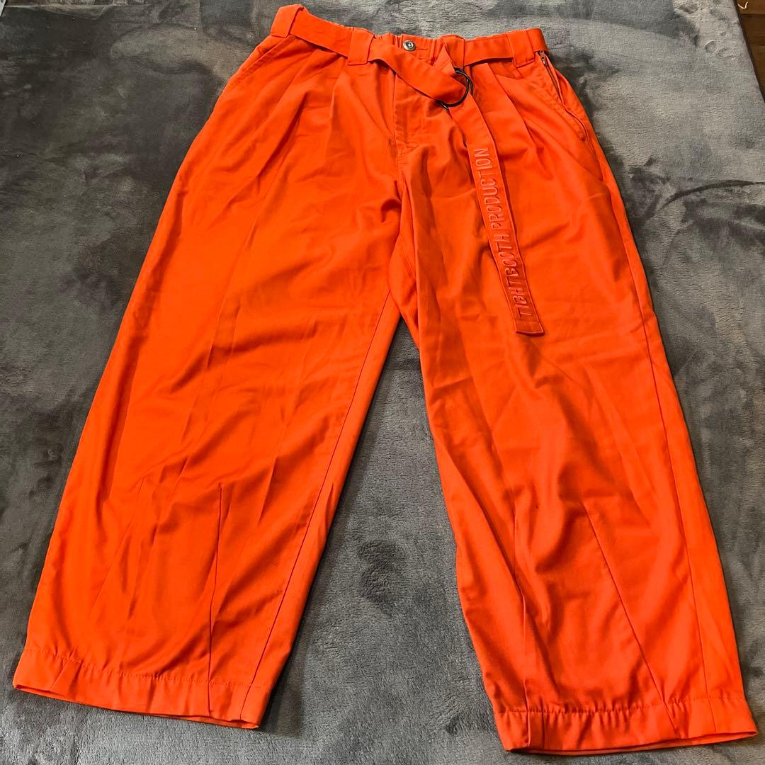 TIGHTBOOTH PRODUCTION パンツ M オレンジ