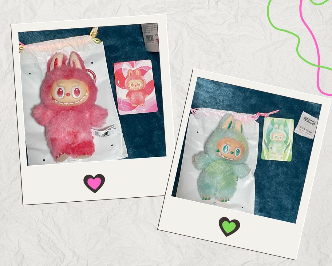 Labubu フィギュア 2体セット 新品未使用 正規品