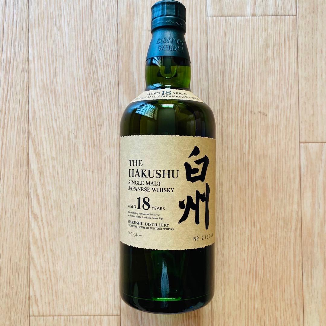 白州18年　未開封　正規店購入