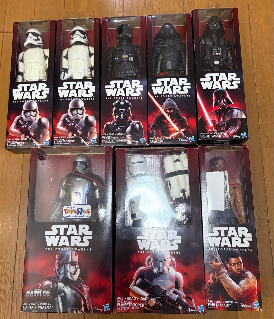 スターウォーズ/フォースの覚醒 12インチフィギュアを8体