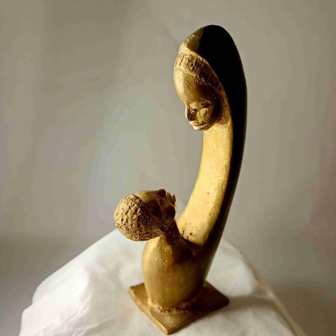 母子像 お守り 安産 祈願 懐妊 母と子 アフリカ 護符 魔除け アミュレット