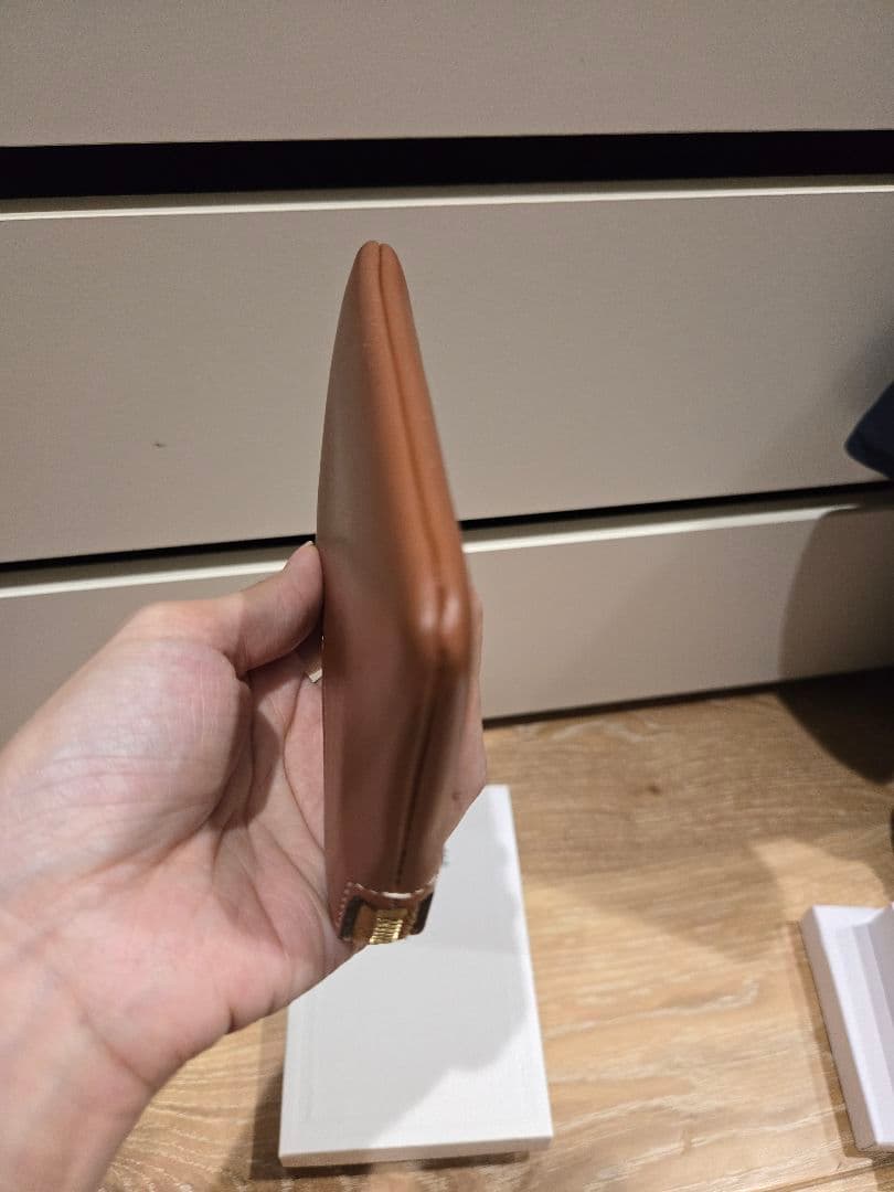 美品　セリーヌ　キーリングケース　カードケース　トリオンフ　タン