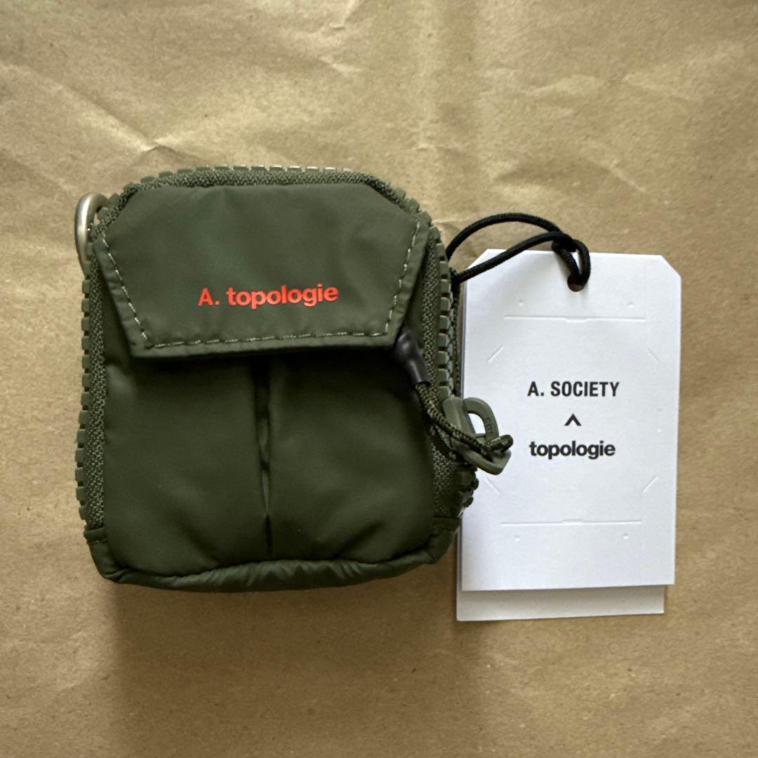 Topologie x A.SOCIETY パファーストラップ サコッシュ