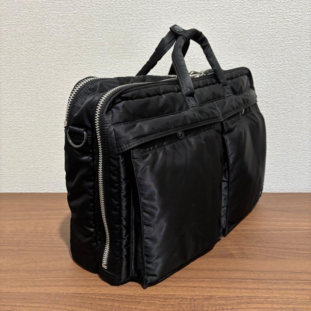 【美品】PORTERポーター タンカー 3way 2層式ブリーフケース リュック