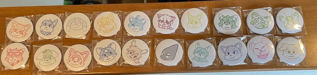 DMMオンクレ　プロダクション体育館　缶バッジ　20種コンプリートセット