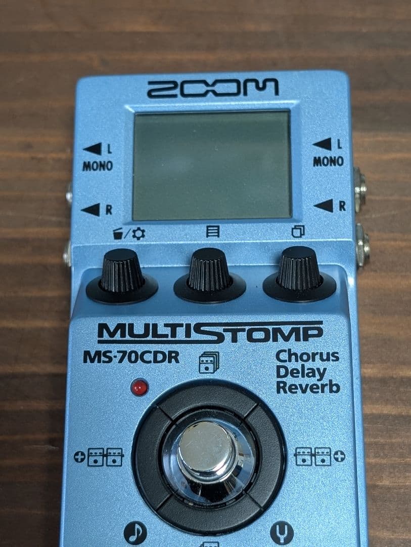 ZOOM MS-70CDR マルチストンプ ギターエフェクター