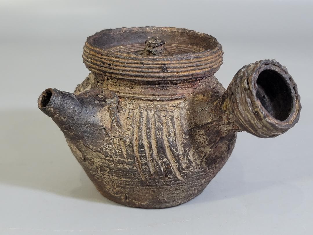 煎茶 南蛮 急須 茶器 時代物 DT430