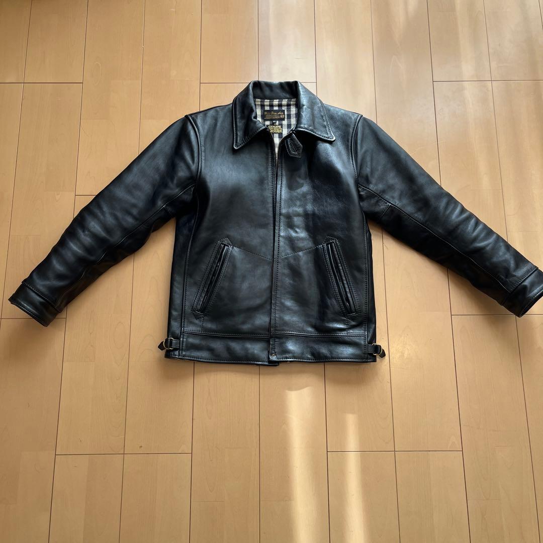 WESTRIDE REFUGIO(40) BKH3 ホースハイド