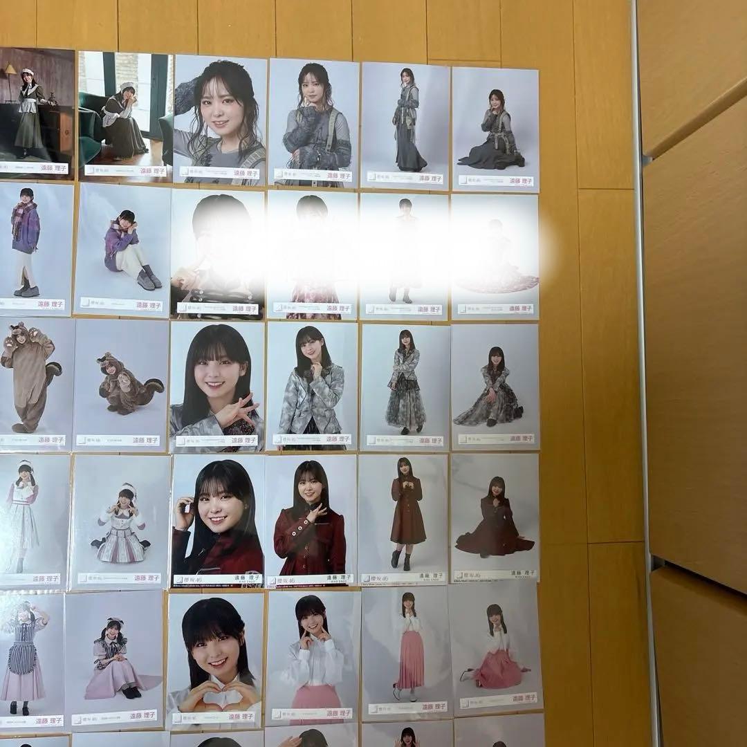 【最終値下げ】遠藤理子 生写真 34コンプ 櫻坂46