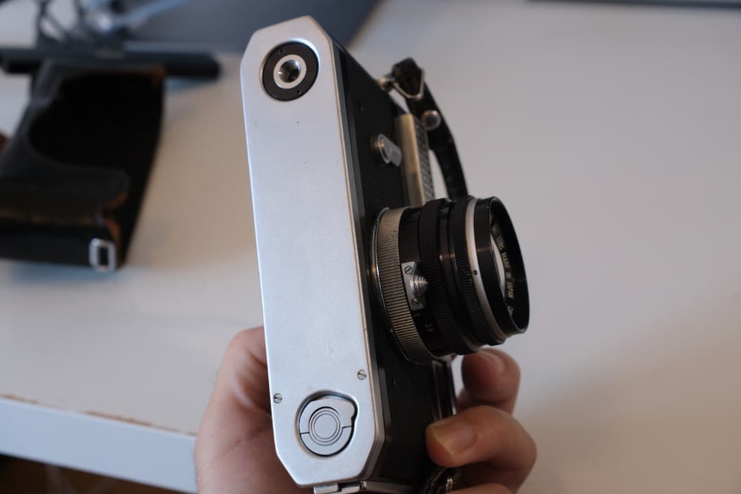 Canon 7 レンジファインダーカメラ（レンズ・純正カバー付き）