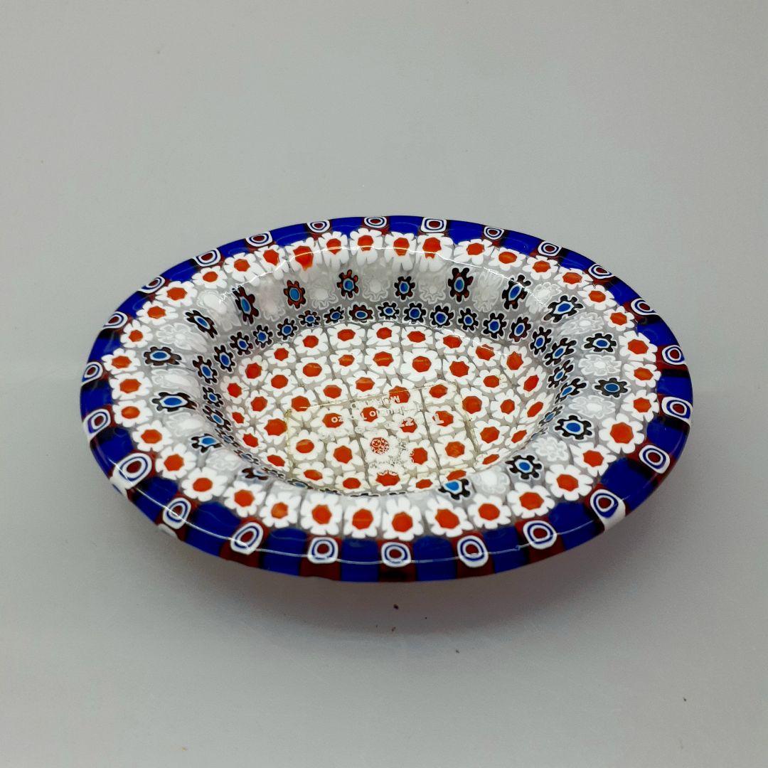 MURANO GLASS ミルフィオリ プレート 皿