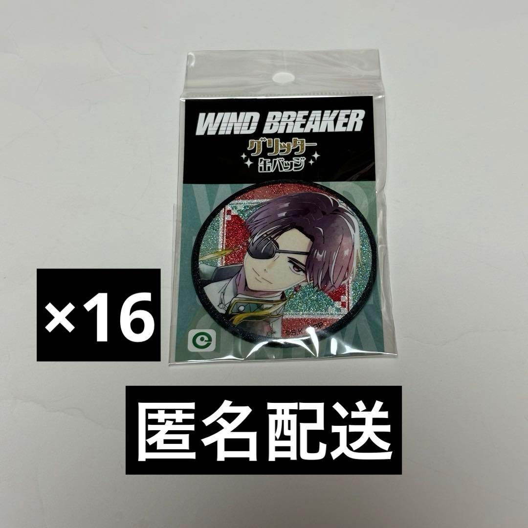 WIND BREAKER グリッター缶バッジ 缶バッジ 蘇枋 隼飛　16点セット