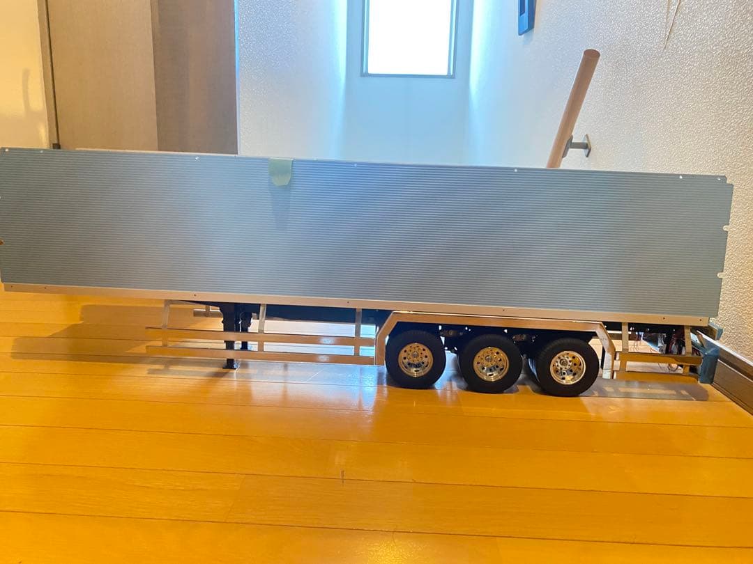 タミヤ1/14トレーラー 3軸リーファー！改造多数！