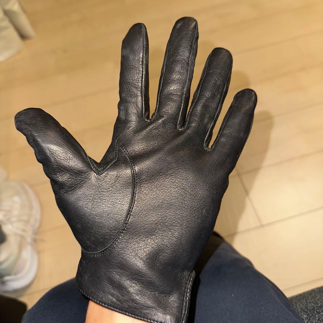 バレンシアガ　レザー　グローブ　手袋
