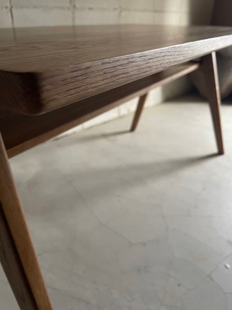 美品　unico ADDAY ウニコ　アディ　ダイニングテーブル オーク無垢材