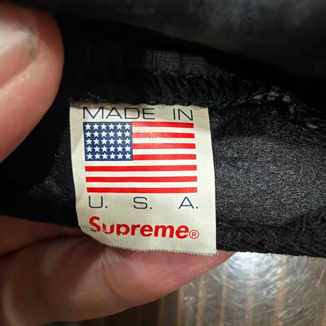 V*3様 Supreme ブラック パッカブルキャップ