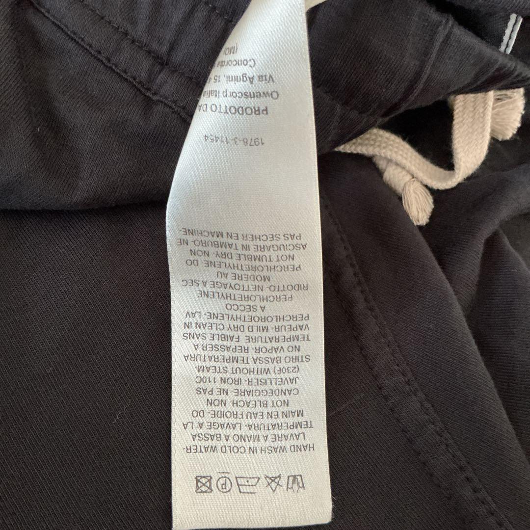 RickOwens DRKSHDW 18FW ブラックサルエルパンツ　XS