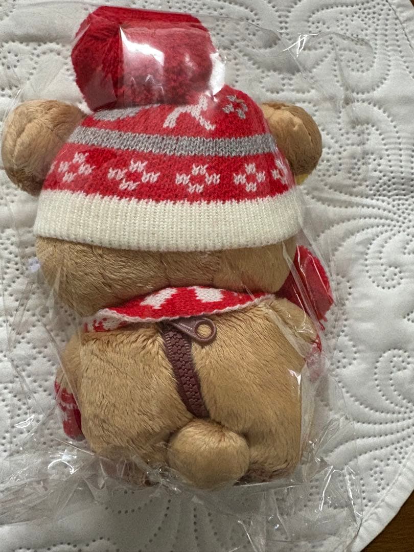 リラックマ　ハートのニット　あつめてぬいぐるみ