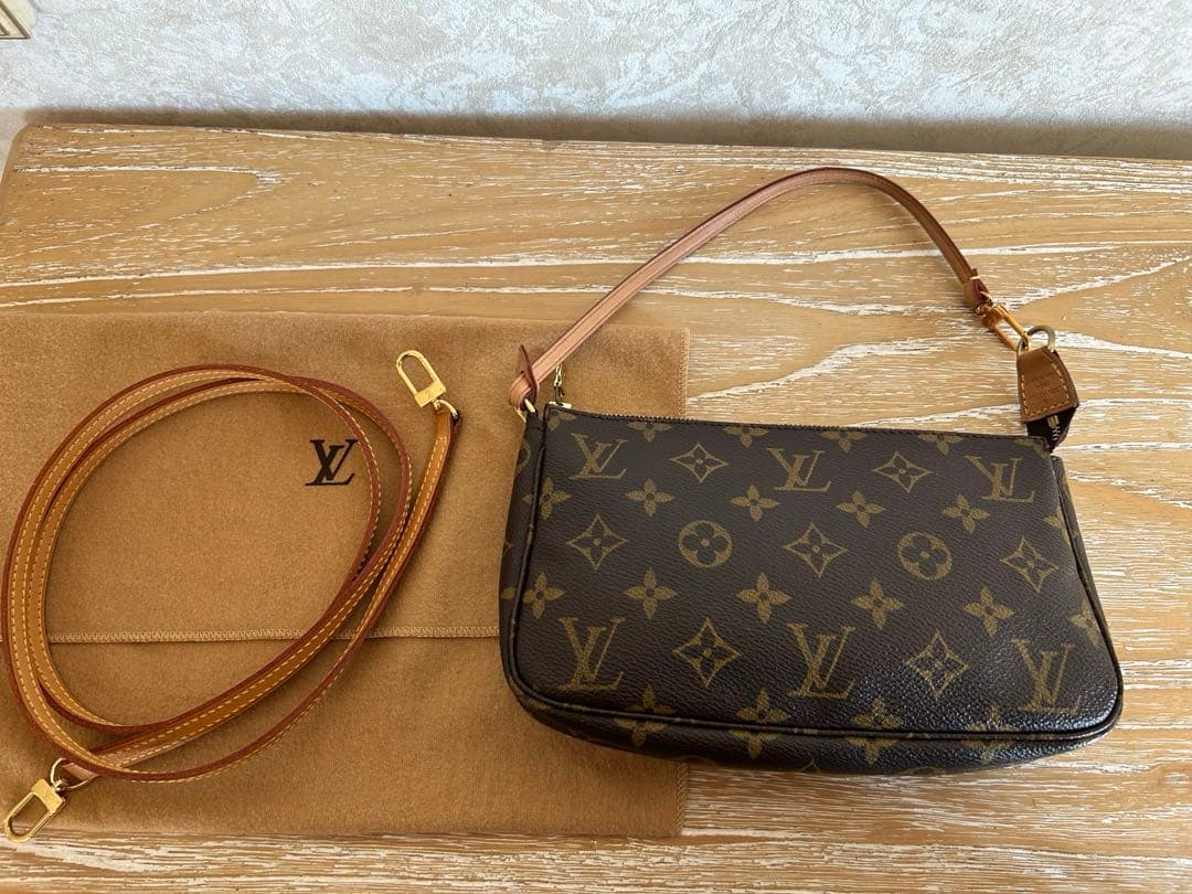 ルイ ヴィトン モノグラム ポシェット アクセソワール アクセサリーポーチ