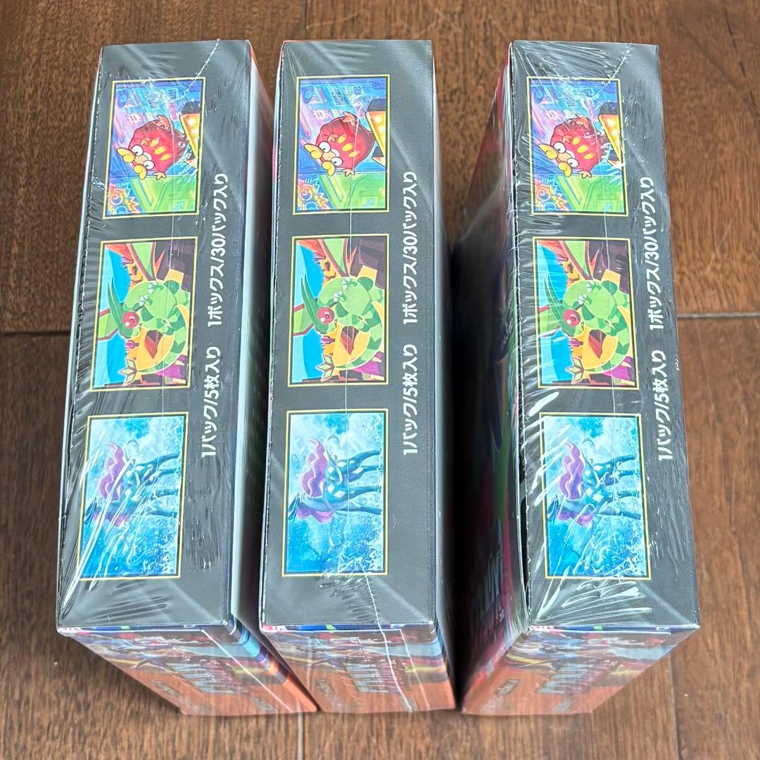 ポケモンカード　未開封box シュリンク付き　インフェルノx 3box