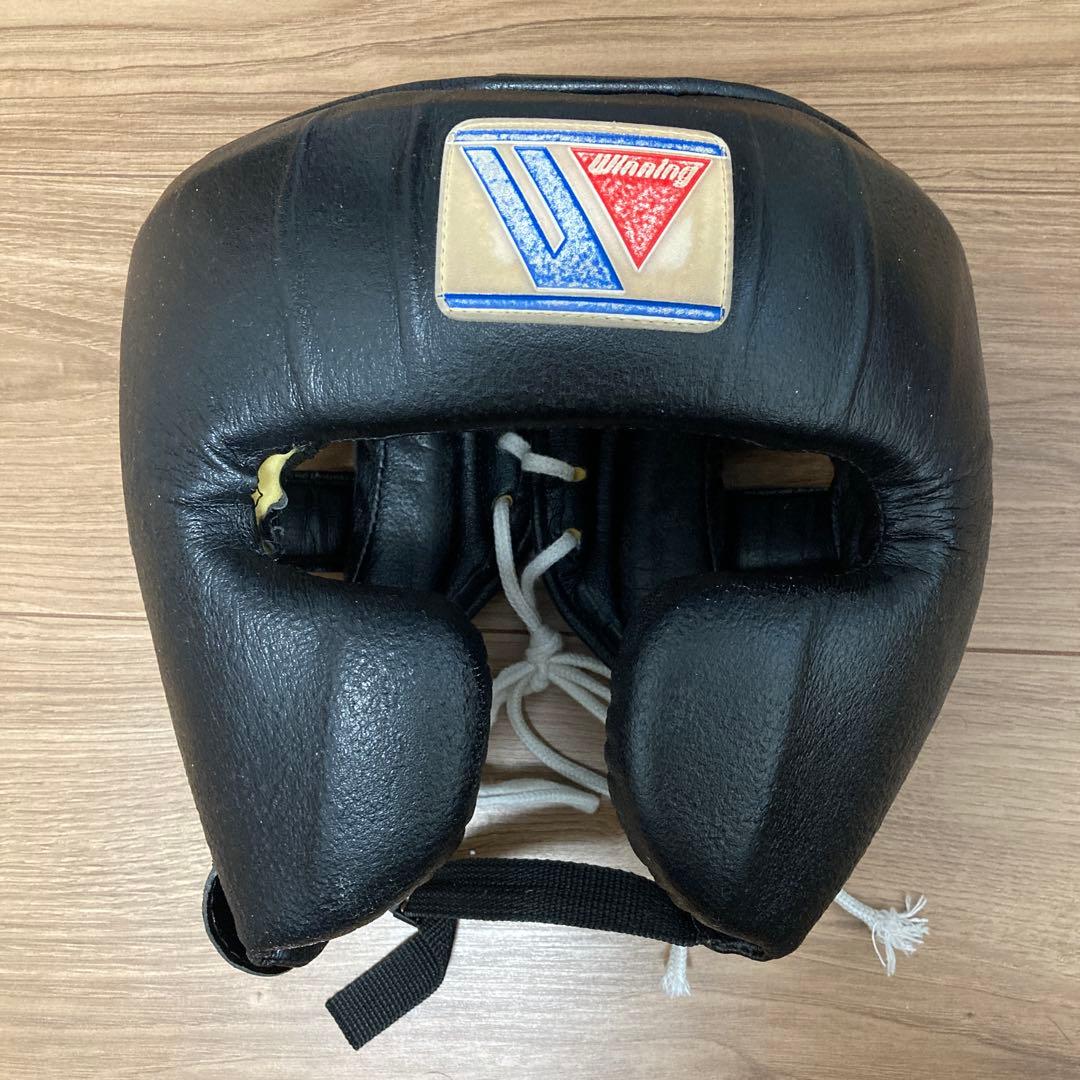 Winning ヘッドギア 黒　Mサイズ