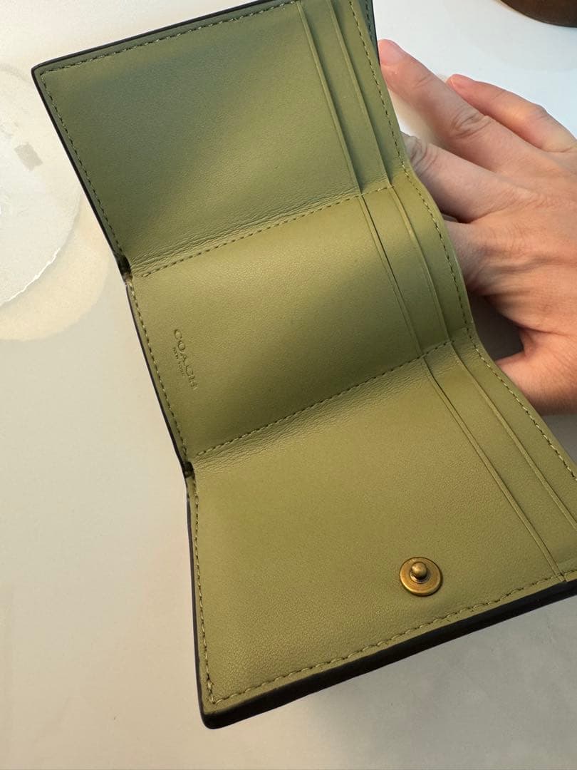 【COACH/コーチ】ミニ トライフォールド ウォレット　三つ折り財布