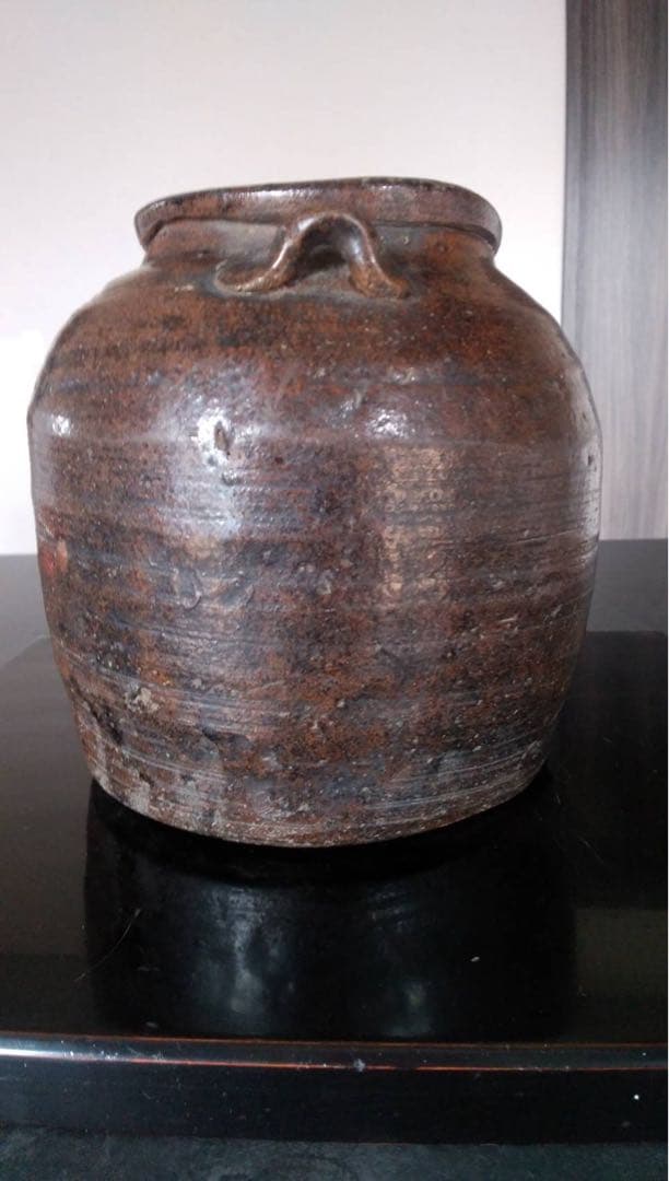 古瀬戸　瀬戸焼　アンティーク　六古窯　古美術　茶壷　古道具