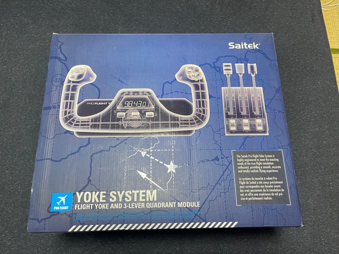 Saitek Yoke System フライトヨーク