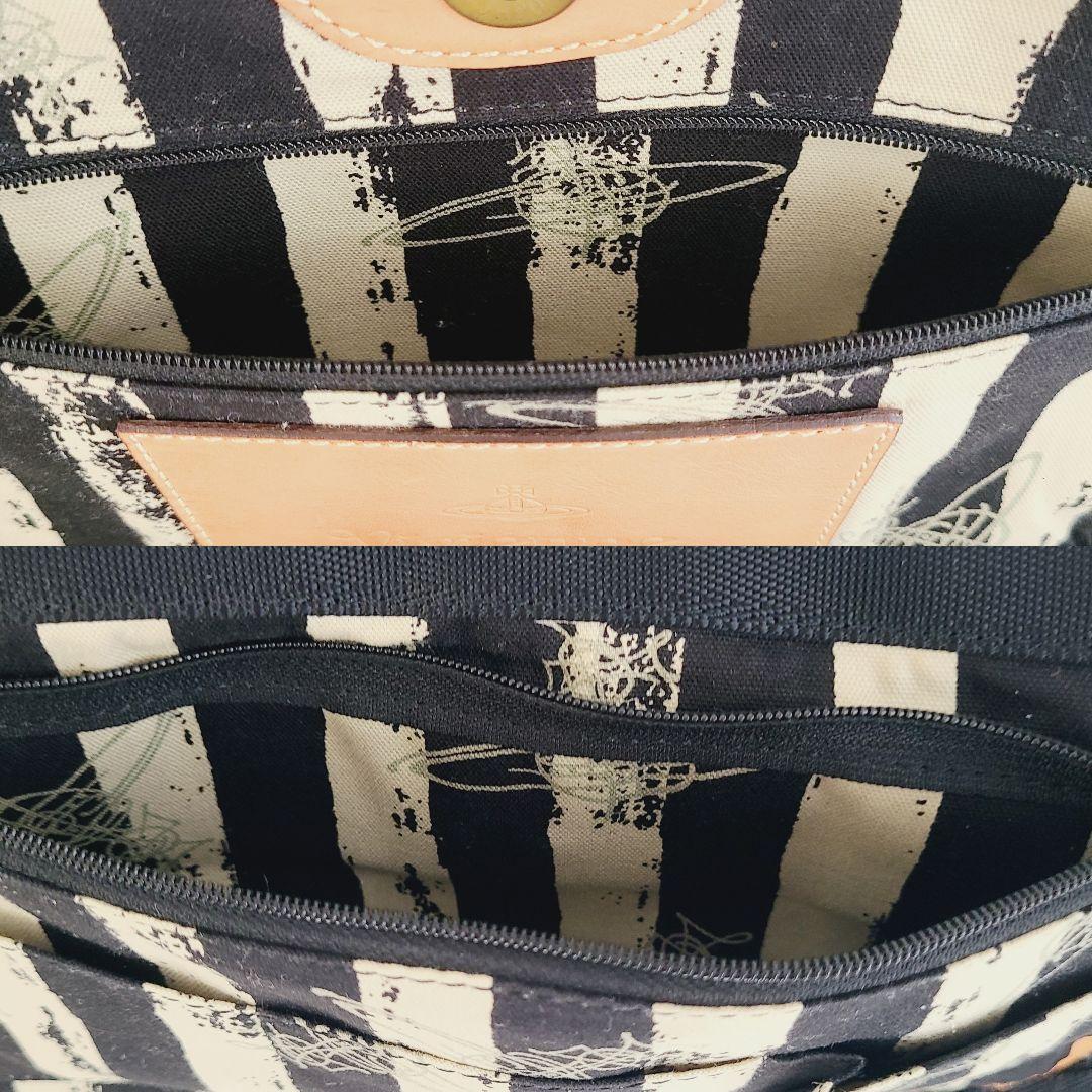 レア ヴィヴィアンウエストウッド オーブ型押し ショルダー 斜め掛けバック