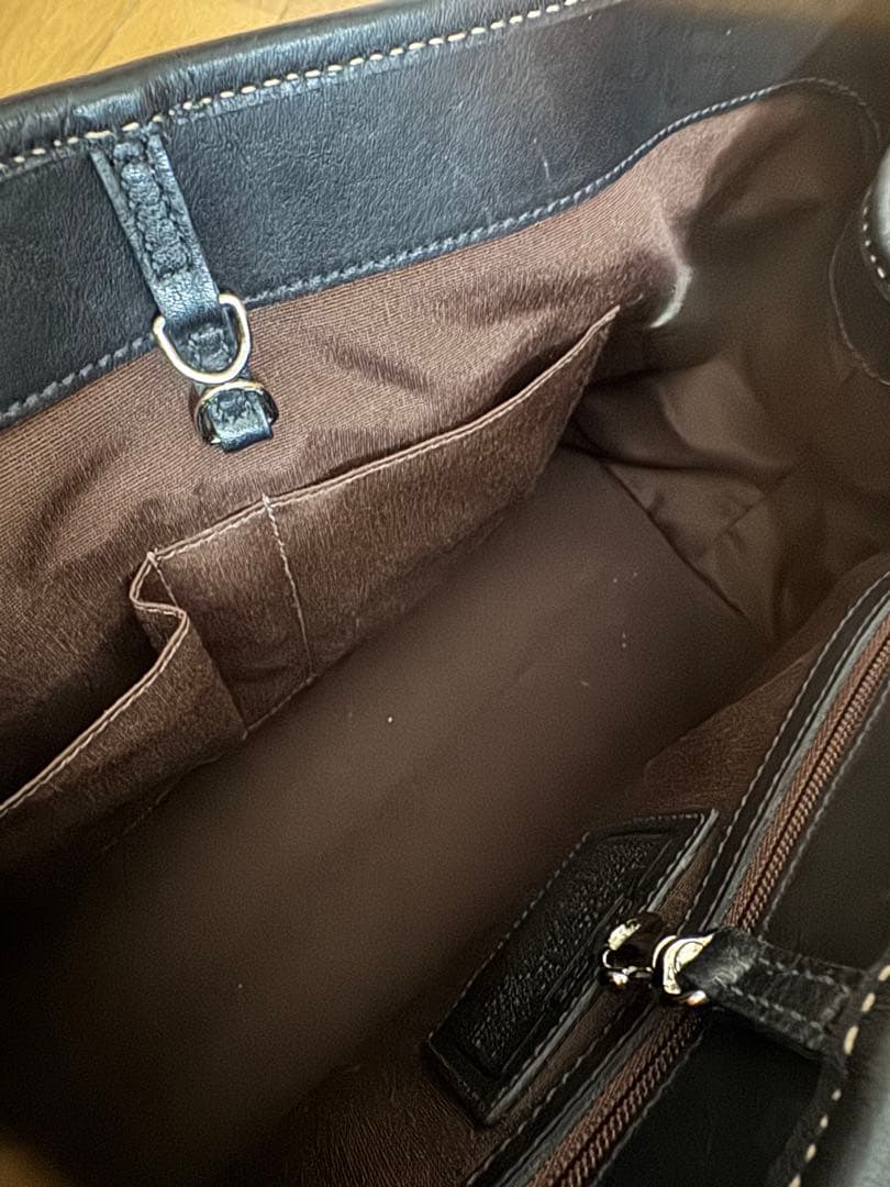 COACH ブラック ビジネスバッグ トートバック　NRS-7895