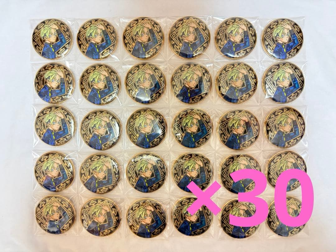 東京リベンジャーズ 原画展 松野千冬 缶バッジセット