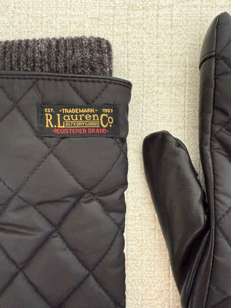 【新品】ポロラルフローレン　手袋　ブラック　サイズＳ