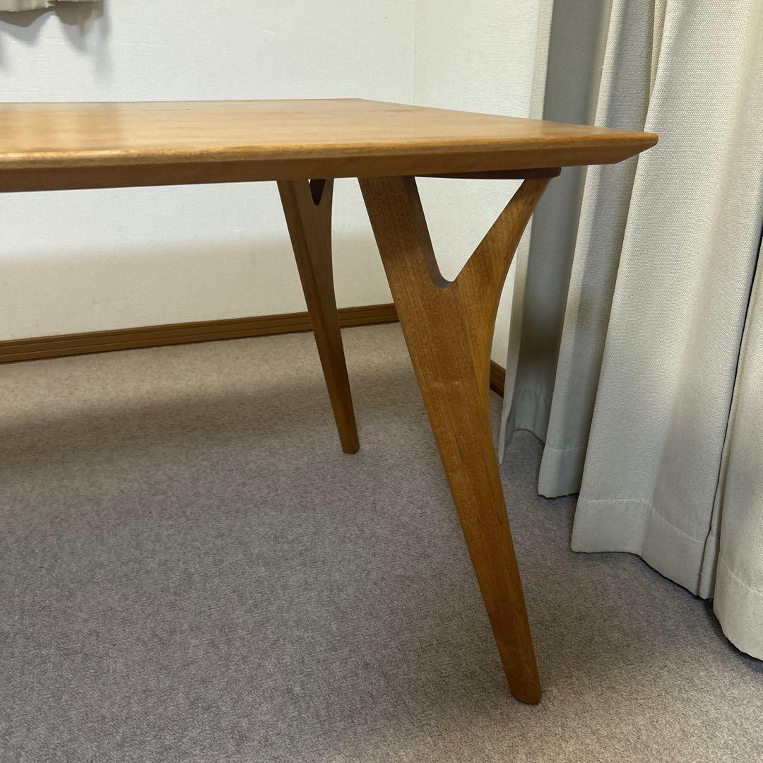 ジ*ん様 本日限定お値下げ　アクタス 朝日木工 ボスコ 北欧風天然木ダイニングテ