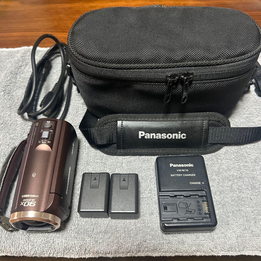 Panasonic HC-V550M ビデオカメラ 本体 ブラウン