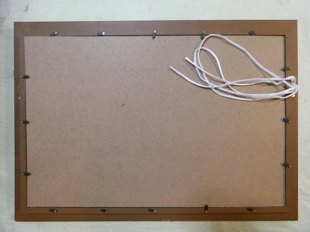 絵画　 肉筆手描き 油彩　ジミー大西「カニ」 サイン　M10　額装済み