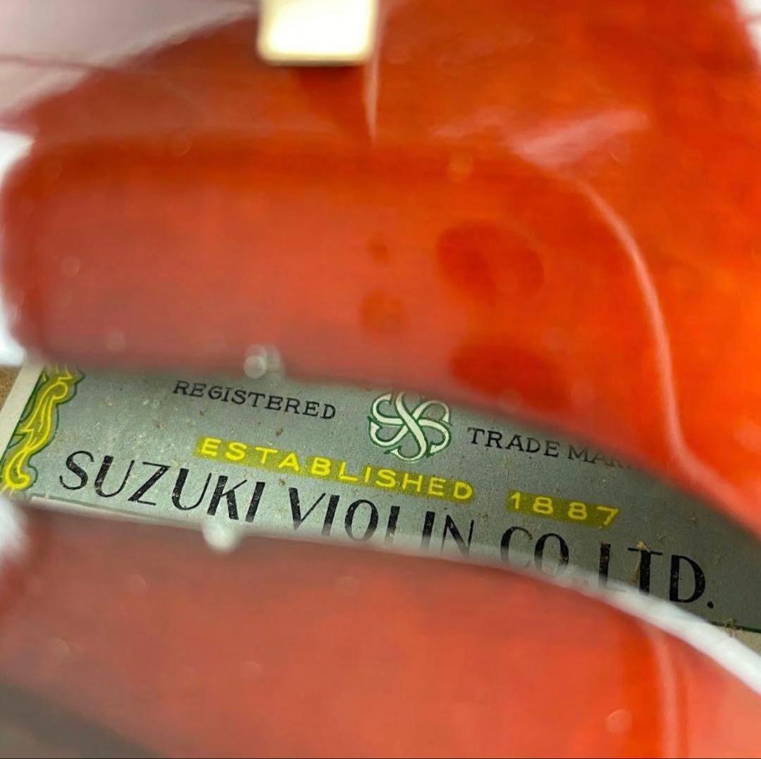 極美品・鈴木バイオリン No.10 4/4 1960年製 青ラベル 極虎杢