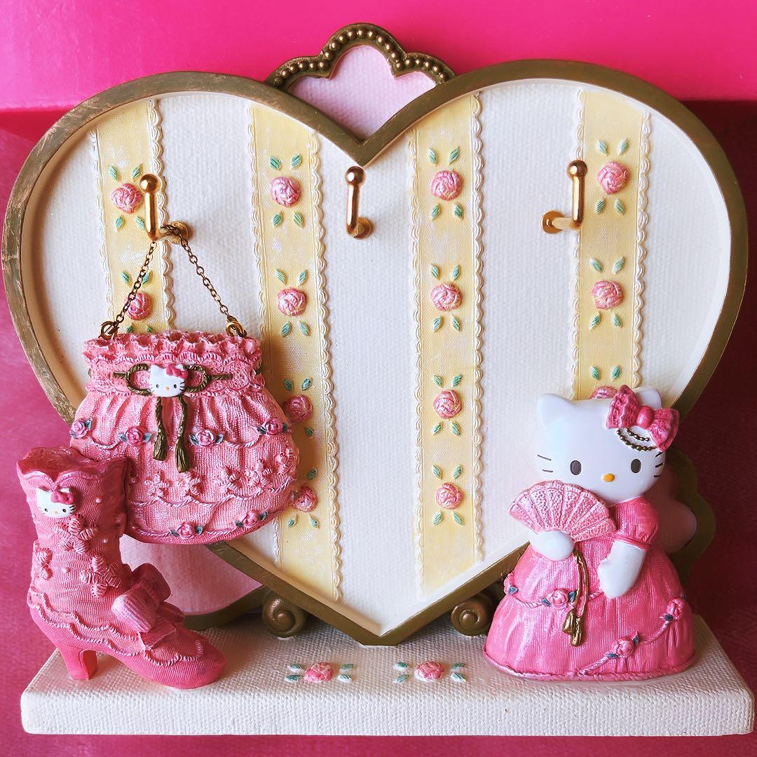 希少激レア　ハローキティ　ジュエリースタンド　USA ドレス　2003 サンリオ