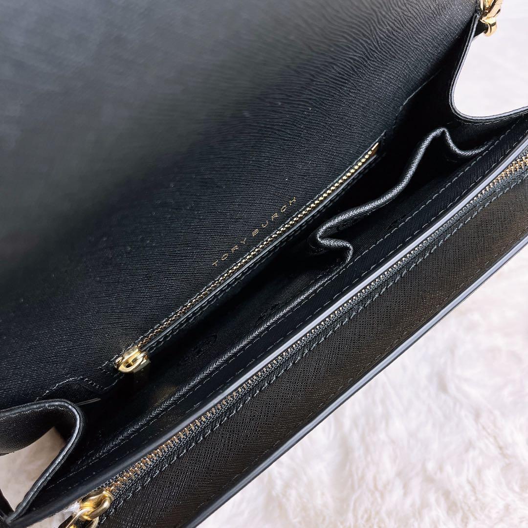 美品☆TORY BURCH トリーバーチ 2wayショルダーバッグ ブラック
