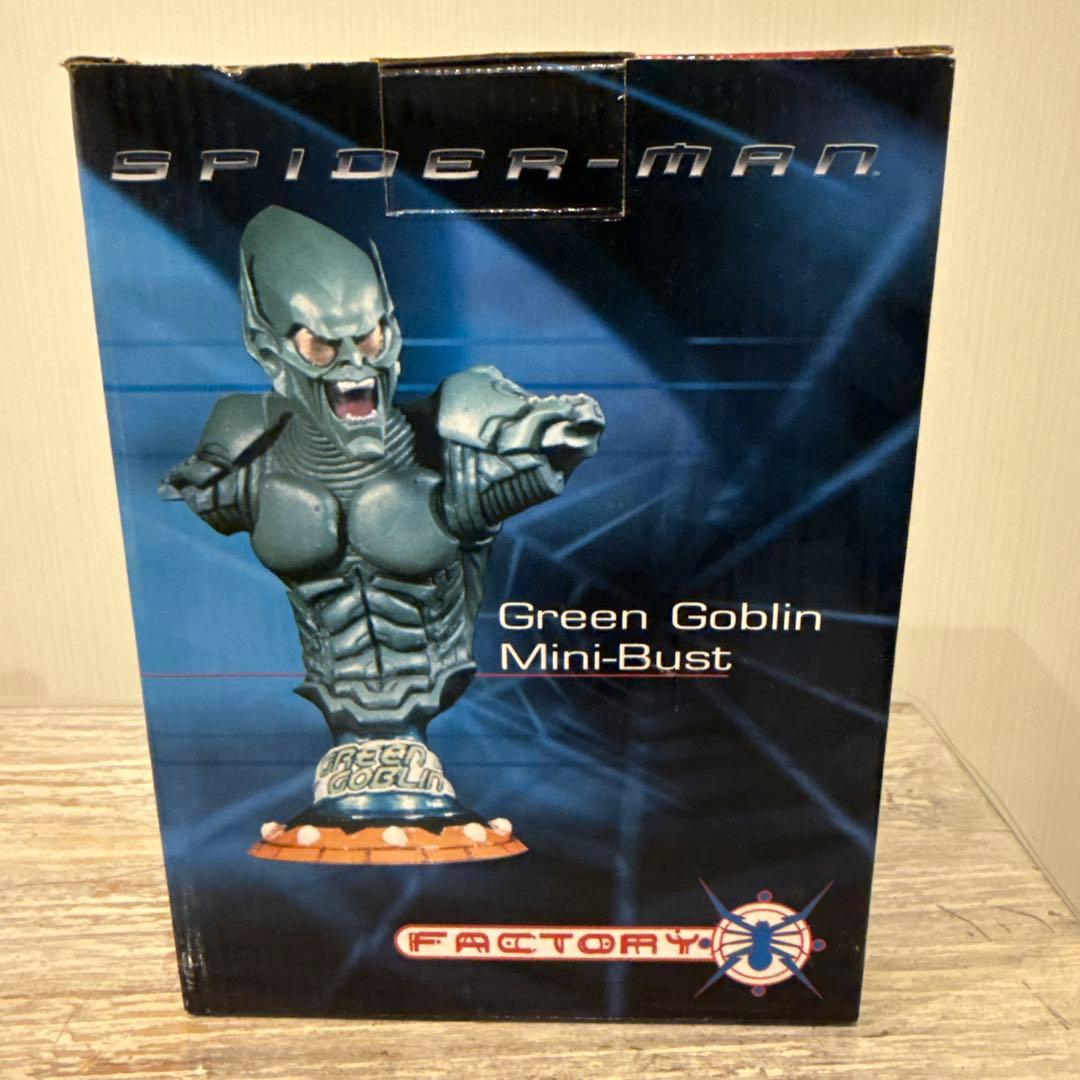 グリーンゴブリン ミニバストスタチュー 2002年製 限定3000体