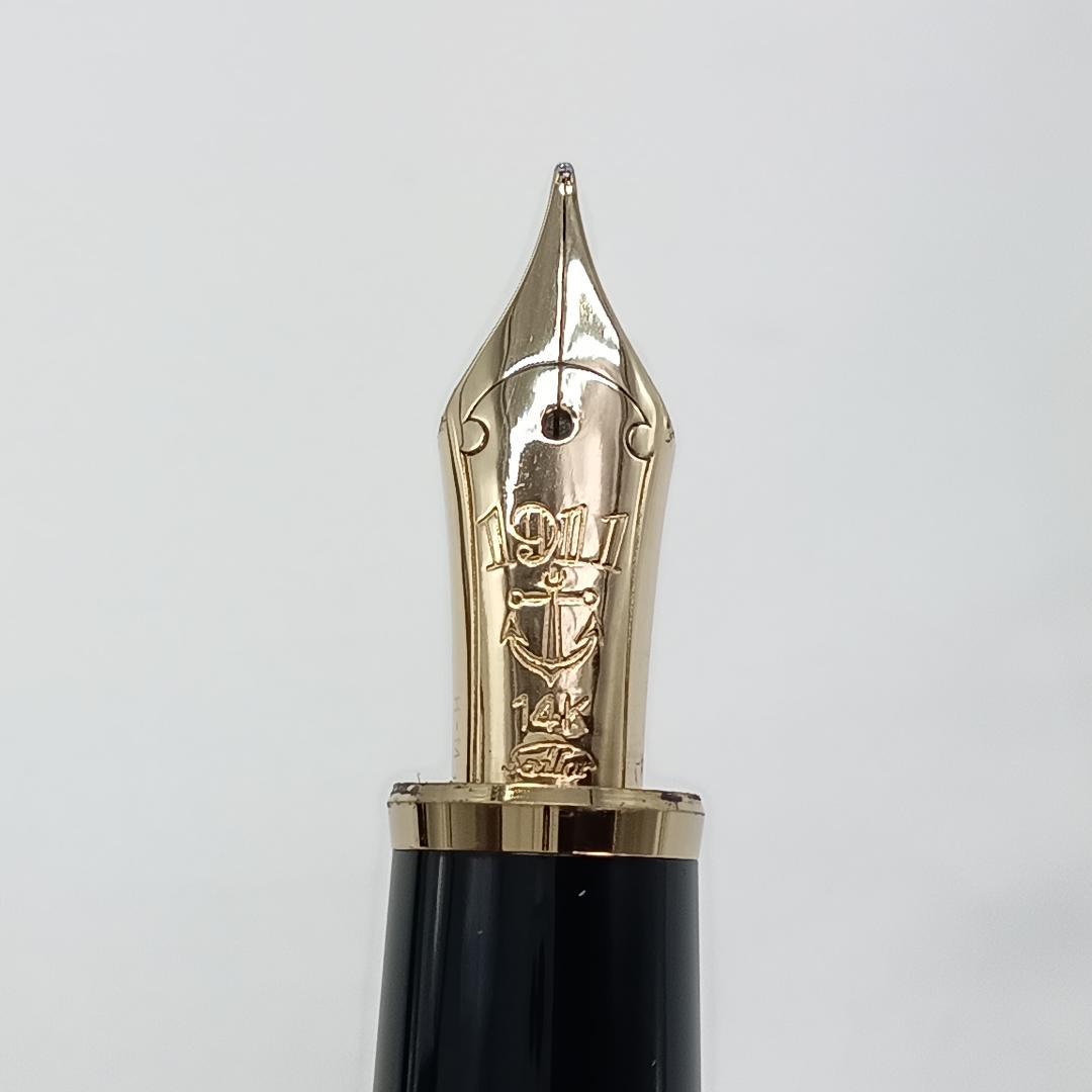 美品★ SAILOR JAPAN 万年筆 14K 1911 H−M 14金 黒