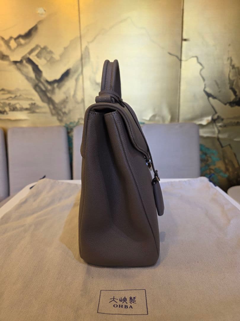 現行品 未使用品　OHBA 大峡製鞄 レイロウ32 ソフトビジネス ハンドバッグ
