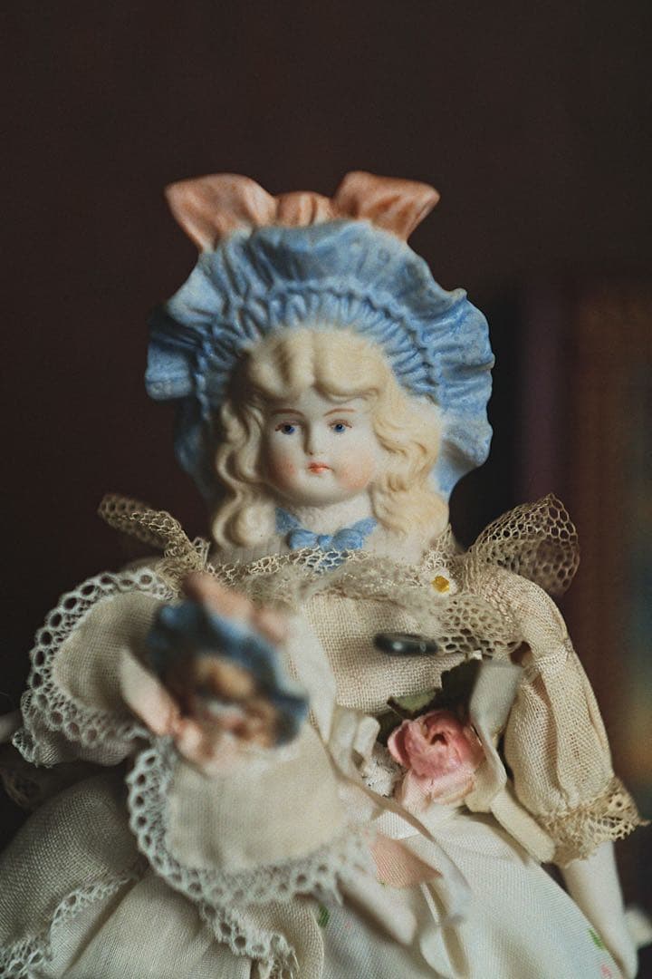 チャイナヘッドドール ビスクドール ミニョネット ミニチュア