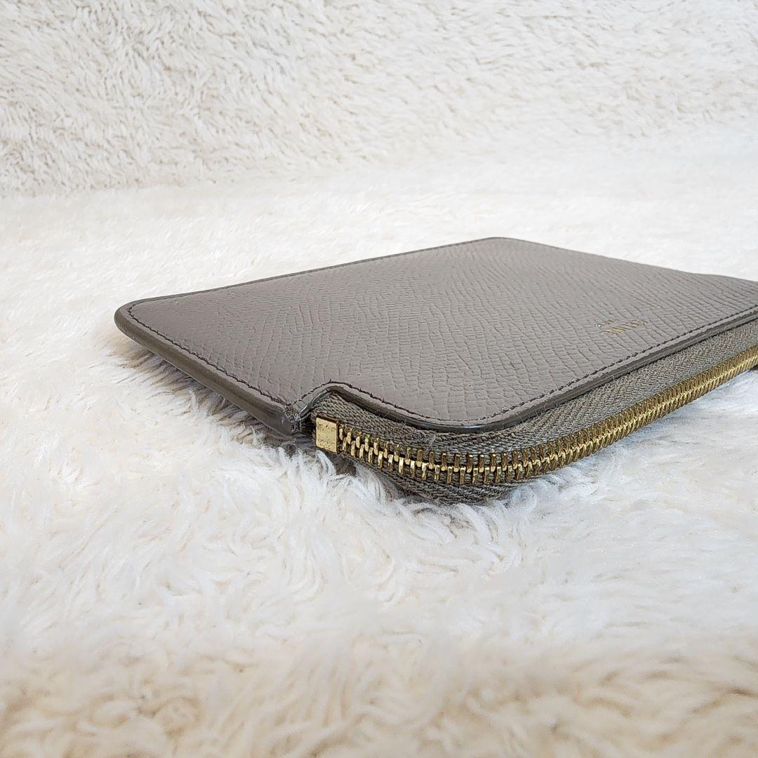CELINE セリーヌ ＆カードポーチ グレージュ 小銭入れ ケース