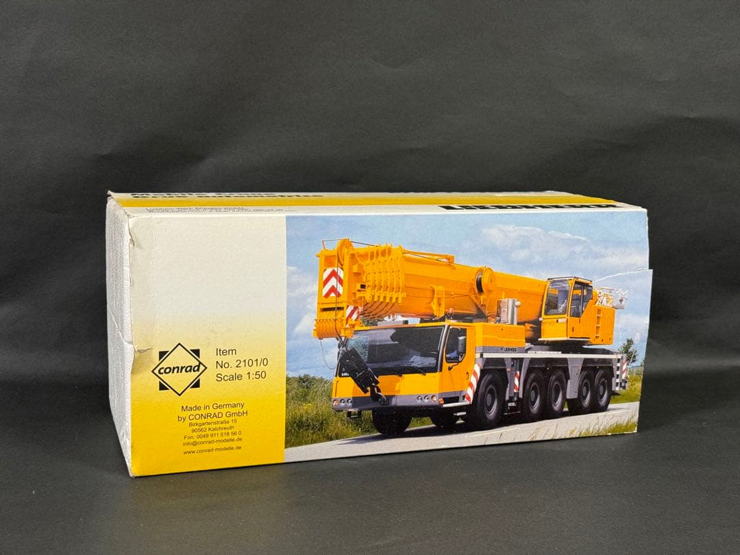 一品物レアコンラート リープヘルLTM1200-5.1 クレーン 模型 1/50