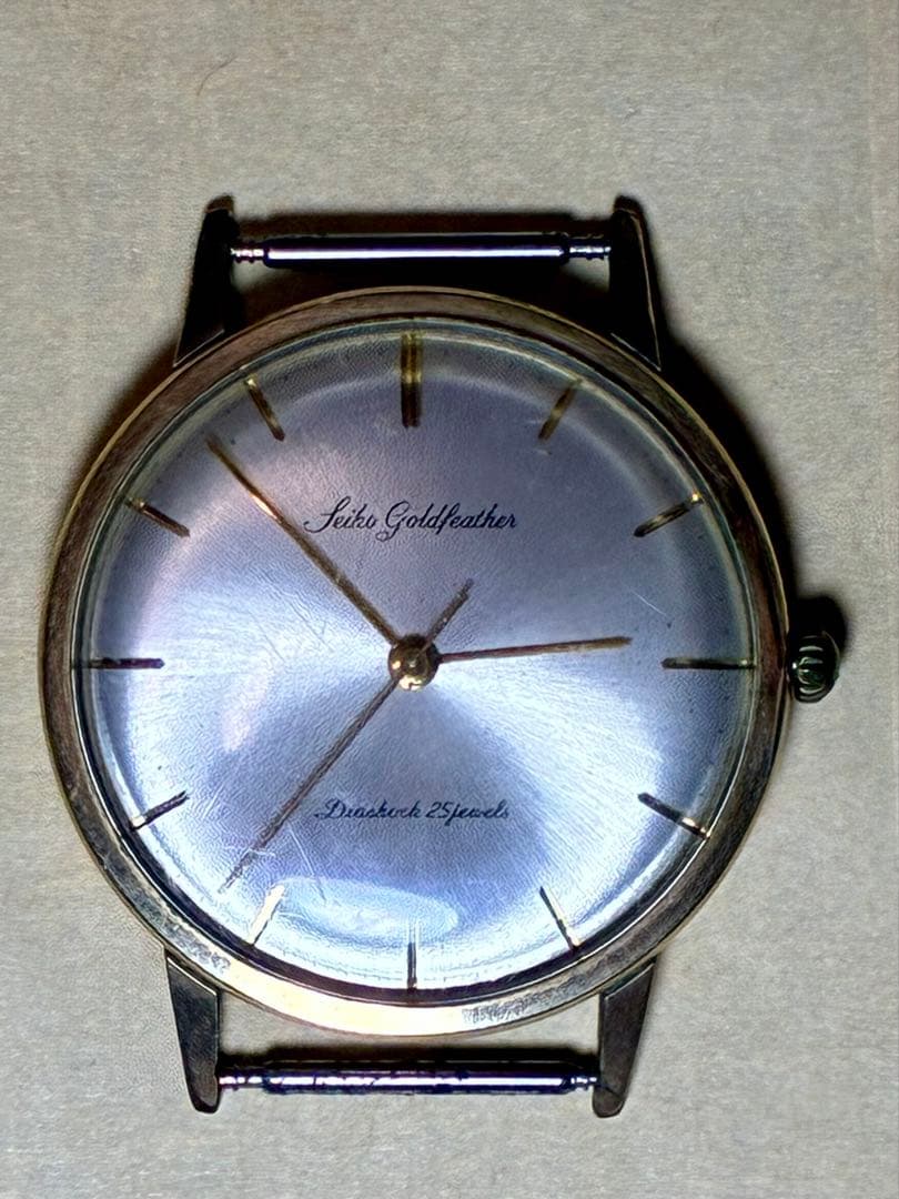 希少美品 稼働品 SEIKO セイコー ゴールドフェザー JI4060