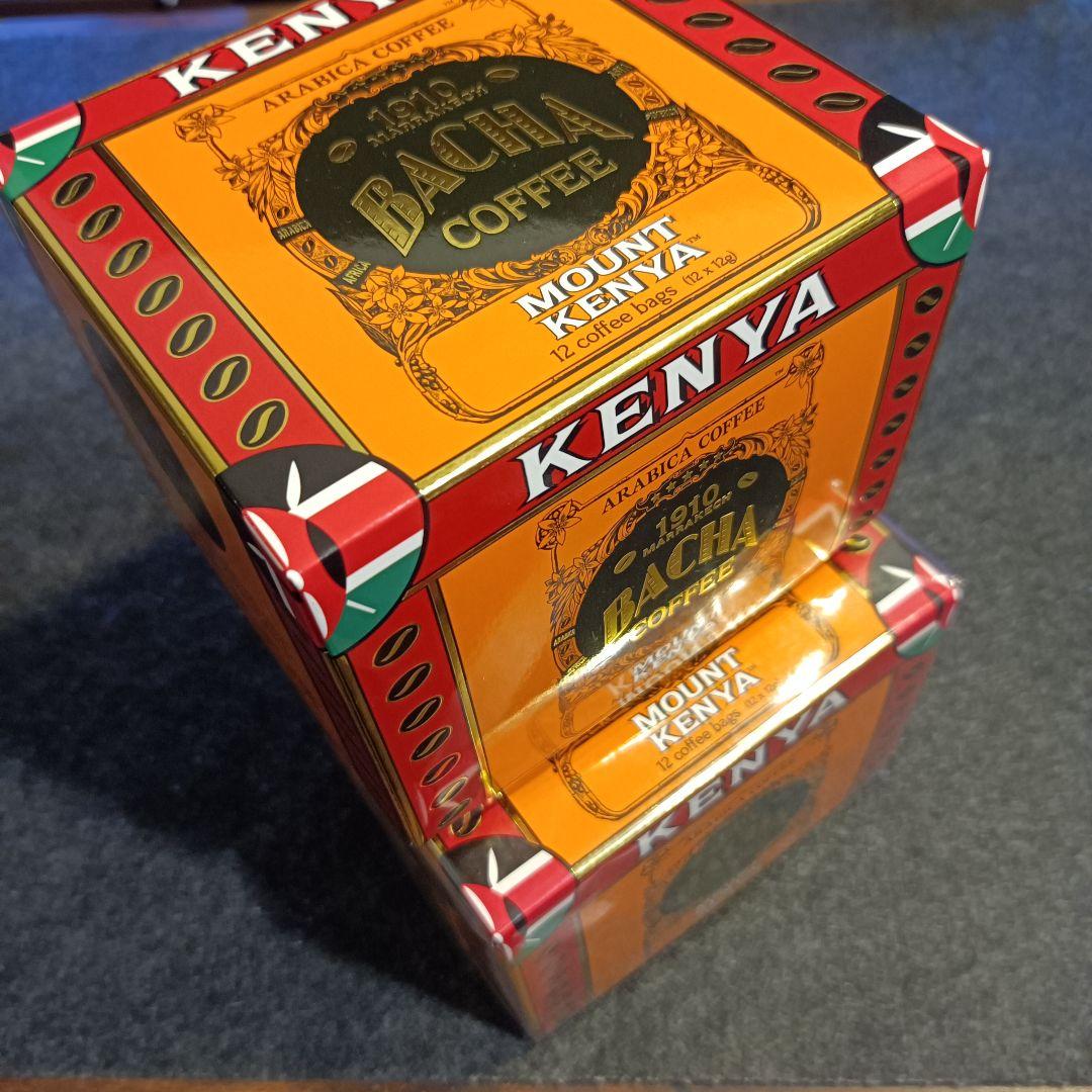 【計24個入り】2箱 Bacha Coffee ケニア ギフトボックス 1910