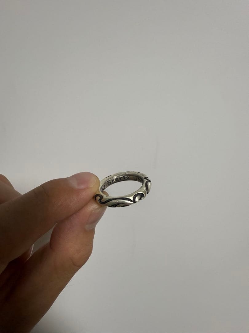 Chrome Hearts クロムハーツ スクロールバンド　リング　13号