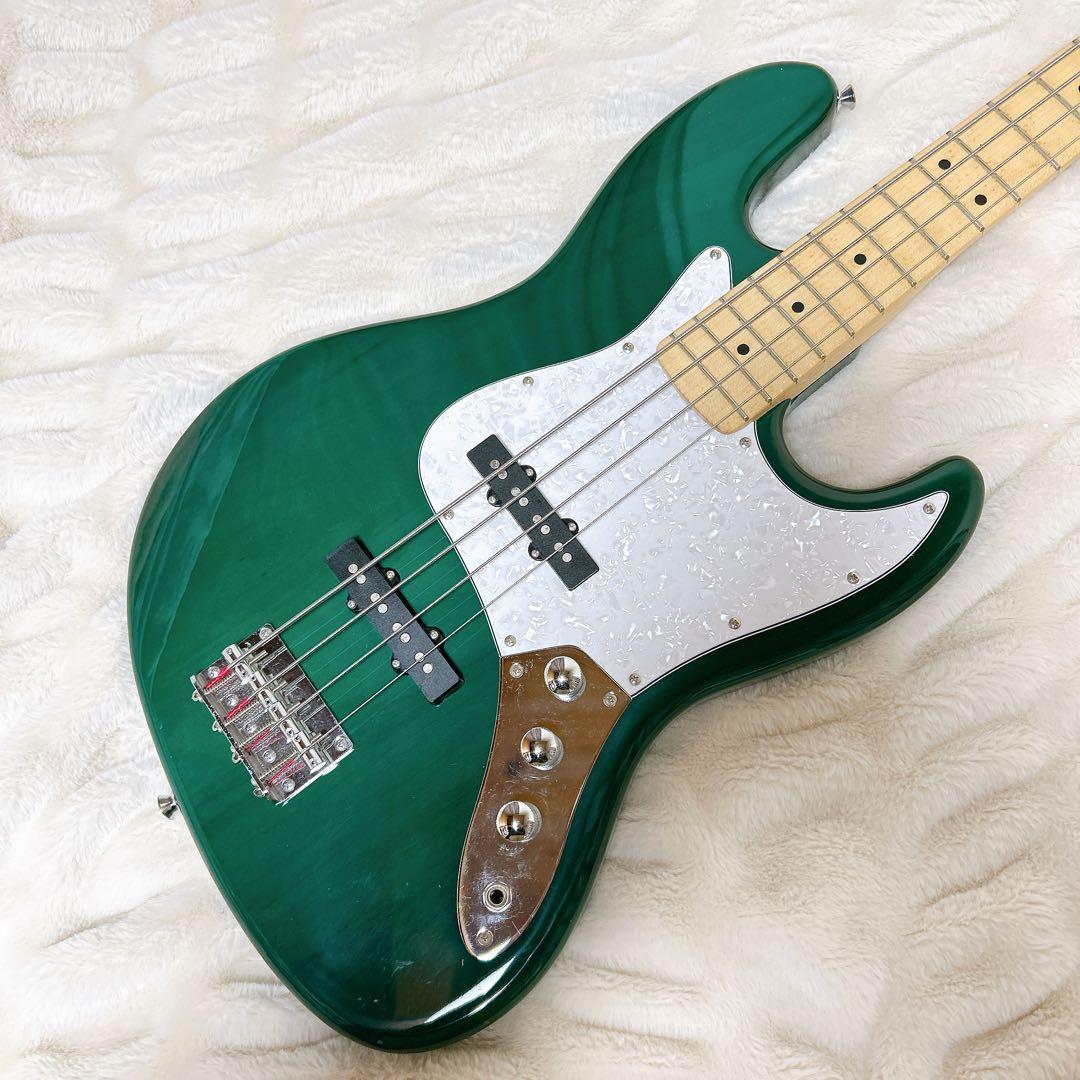 美品 SELDER JB-30 JAZZ BASS グリーン エレキベース