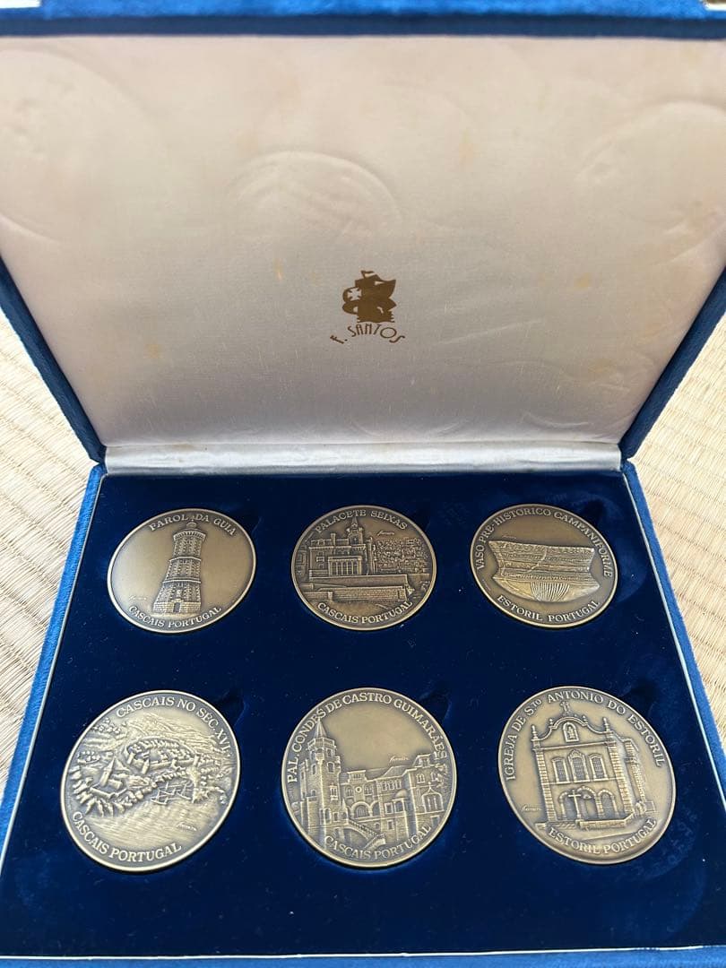 ポルトガル　カスカイス　記念メダルセット 6枚